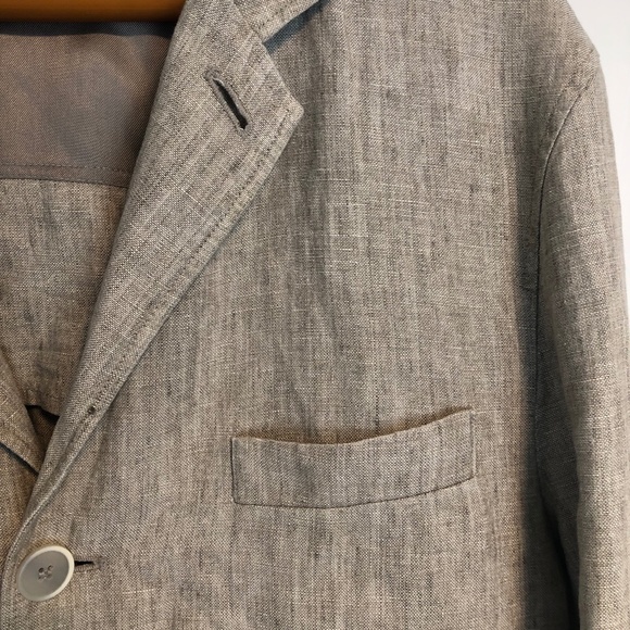 High quality Men's OSKA linen blazer - Picture 4 of 16